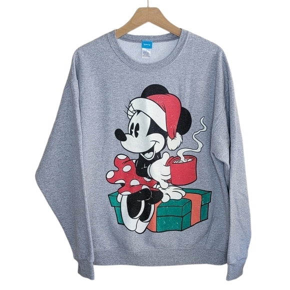 Vintage Disney | Minnie Mouse Christmas Sweatshirt Size Large - Picture 1 of 7